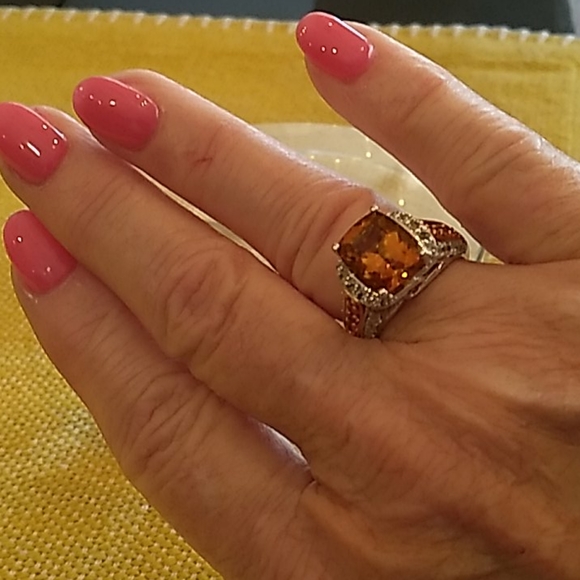 Victoria Weick citrine sterling ring - Picture 3 of 8